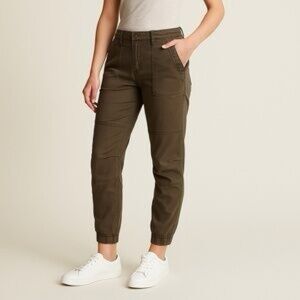 Aritzia Tna Brown Cargo Style Jogger Pants